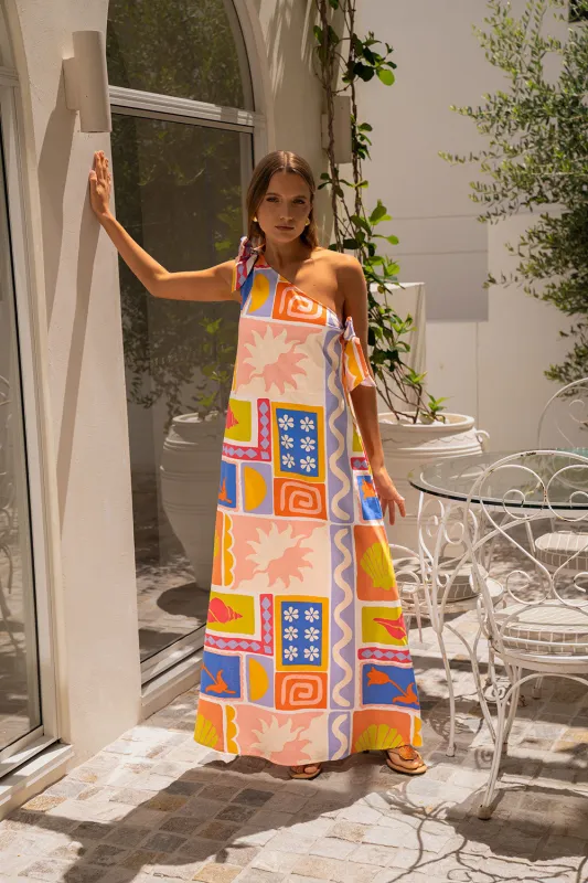 Seraphine Dress - Solis Tropical sold by Sabo Skirt