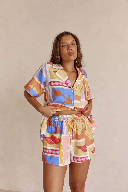 Indra Shorts - Solis Tropical sold by Sabo Skirt