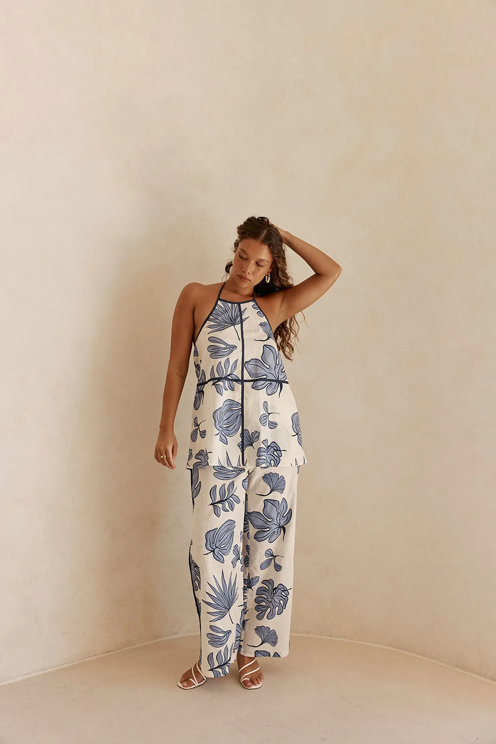 Saphira Top - Phylida Azure sold by Sabo Skirt product image thumbnail 2