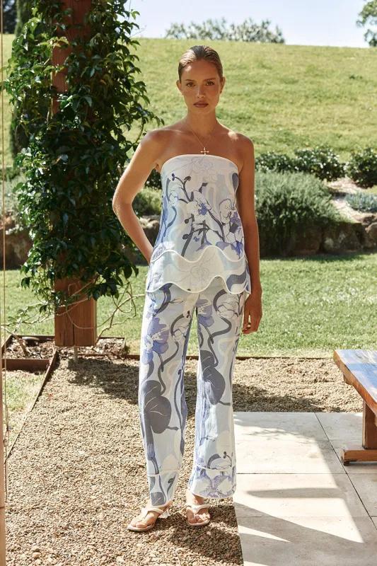 Brooklyn Pants - Bouquet Blu made by Sabo Skirt