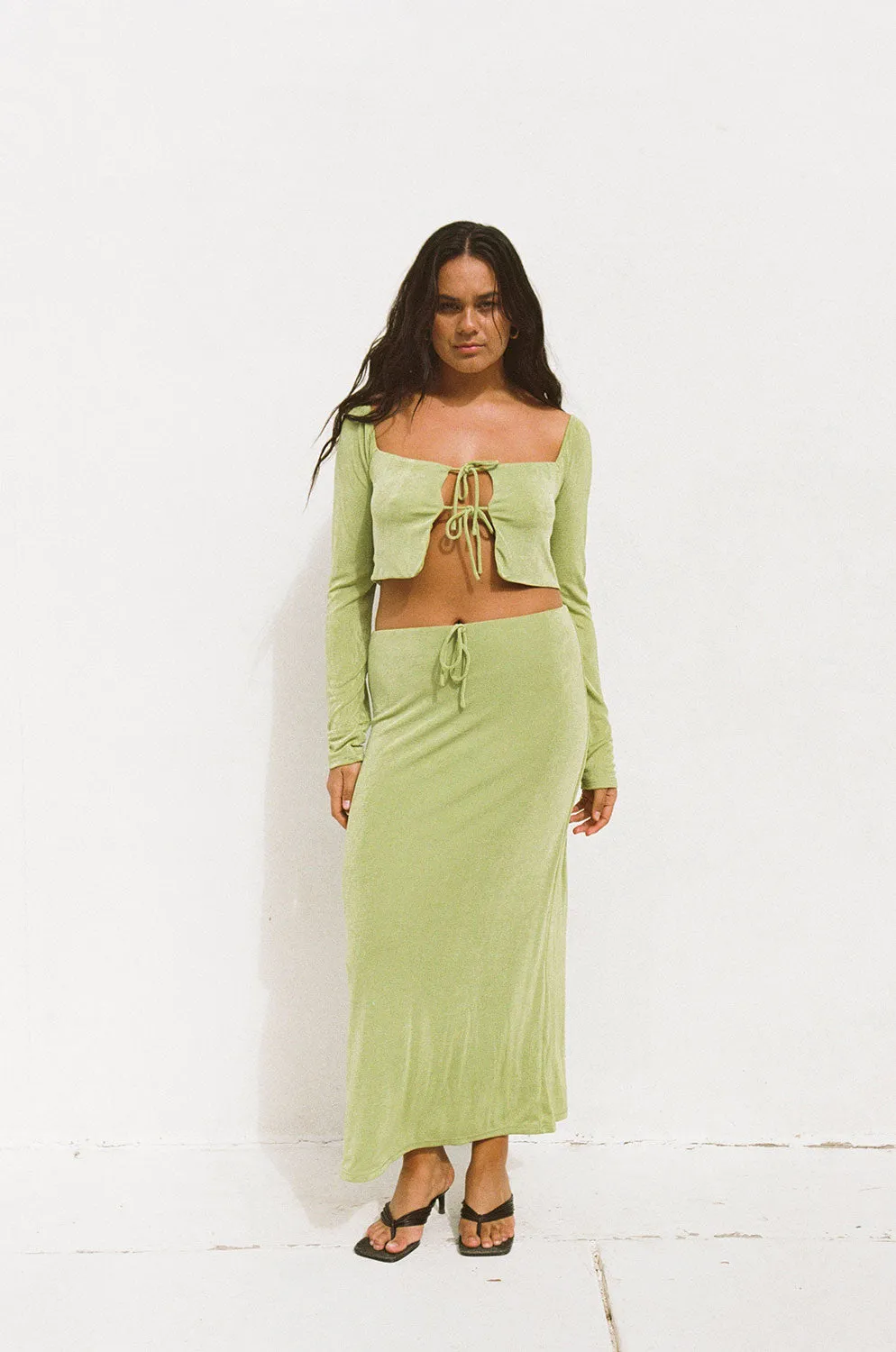 Marcelle Set - Olive sold by Sabo Skirt product image thumbnail 5