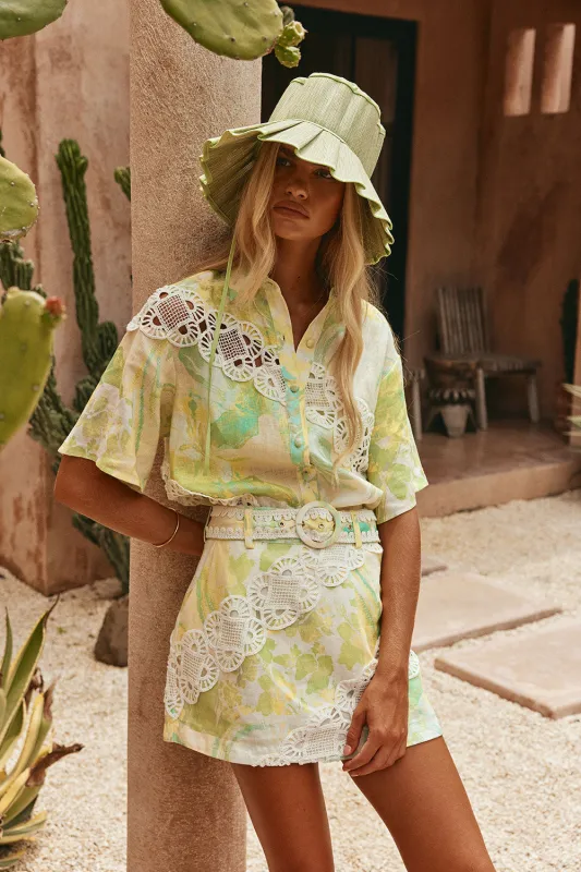 SAMPLE-Aquila Top - Fiore Festivo sold by Sabo Skirt