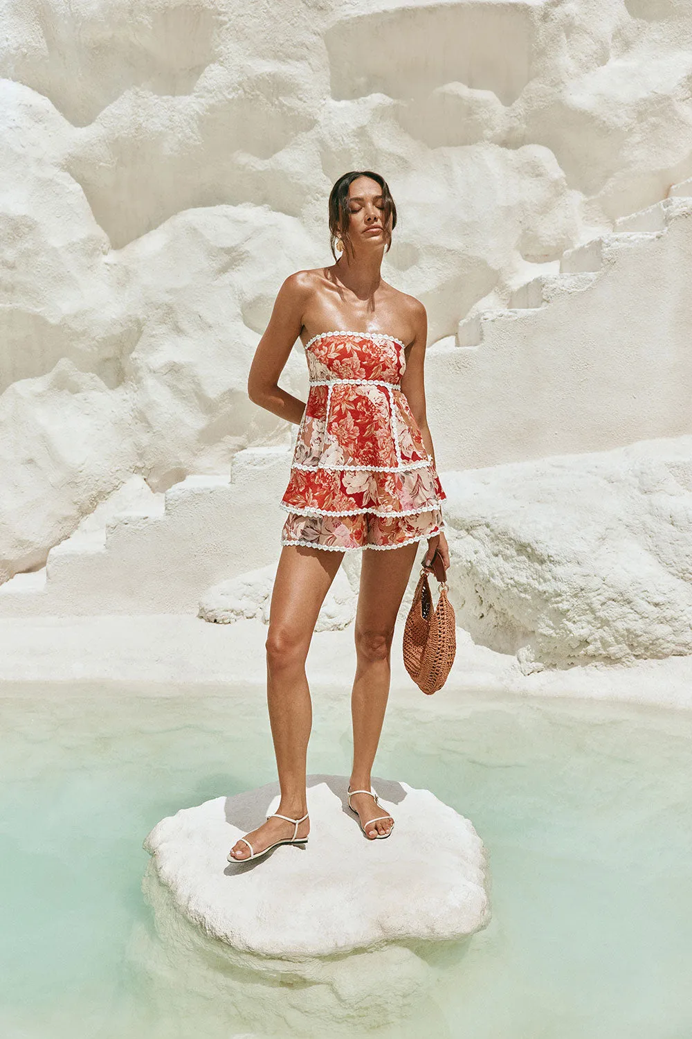 Hera Playsuit - Solafleur sold by Sabo Skirt product image thumbnail 2