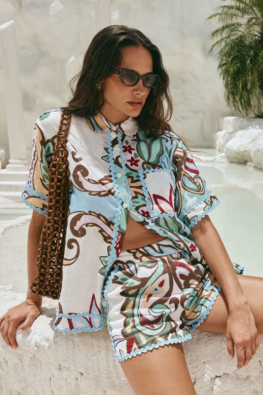 Cassia Top - Paradesios made by Sabo Skirt