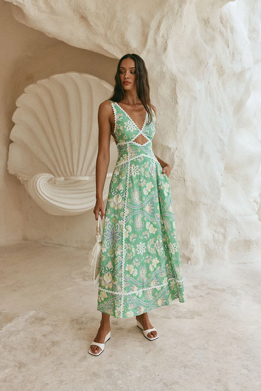 Evia Dress - Heritage sold by Sabo Skirt product image thumbnail 5