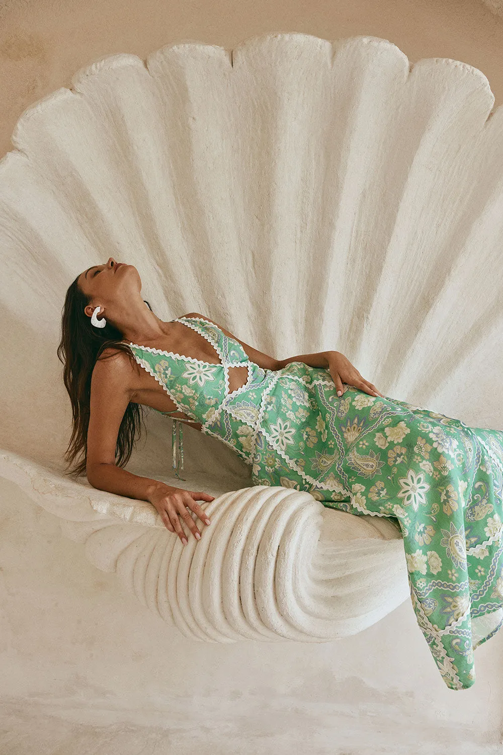 Evia Dress - Heritage sold by Sabo Skirt product image thumbnail 3