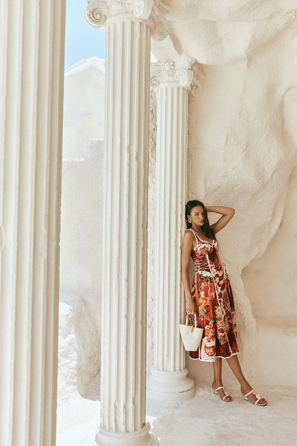 Alessa Dress - Barocca sold by Sabo Skirt product image thumbnail 4