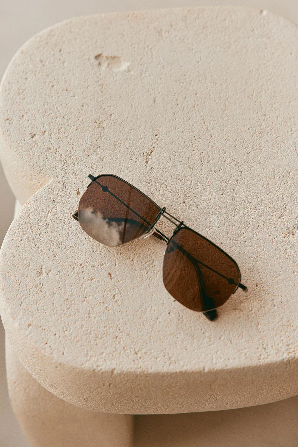 Matisse Aviator Sunglasses sold by Sabo Skirt product image thumbnail 2