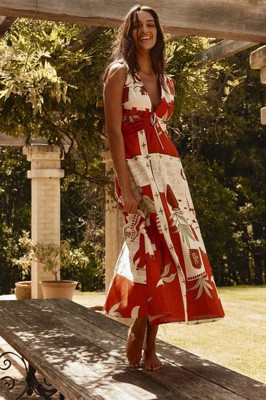Mira Dress - Palma Vista made by Sabo Skirt
