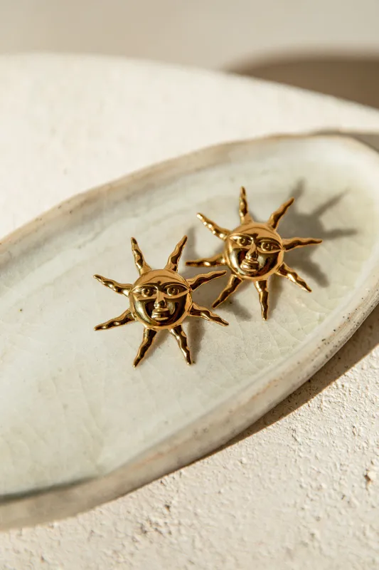 Sol Earrings sold by Sabo Skirt