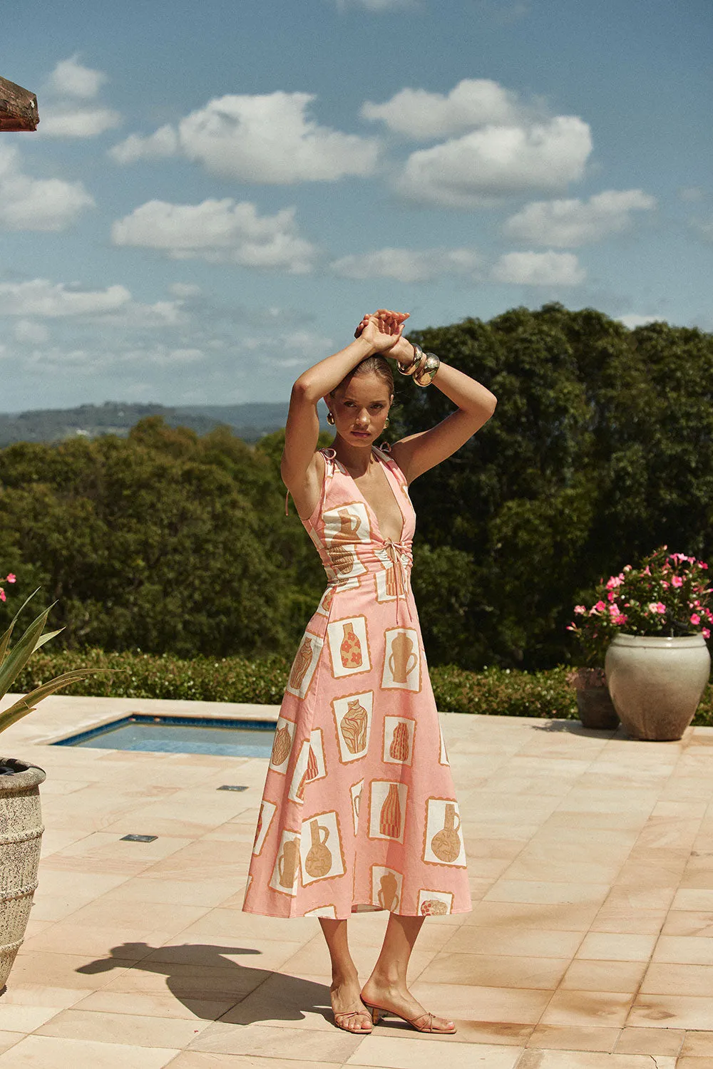 SAMPLE-Mira Dress - Florero sold by Sabo Skirt
