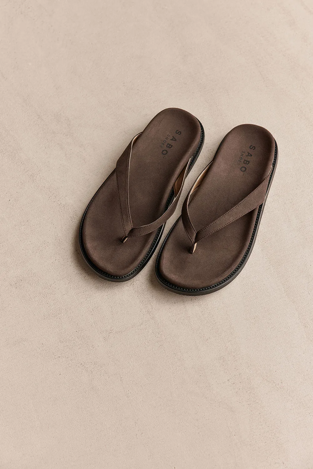 Kia Sandals - Chocolate sold by Sabo Skirt product image thumbnail 2