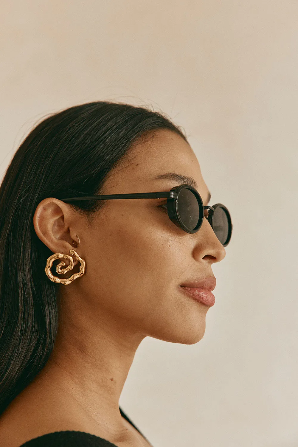 Nef Swirl Earrings sold by Sabo Skirt product image thumbnail 3