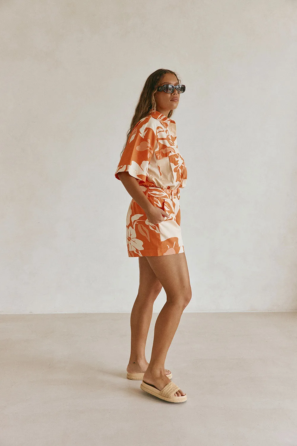 Nikita Playsuit - Sunset Botanica sold by Sabo Skirt product image thumbnail 5