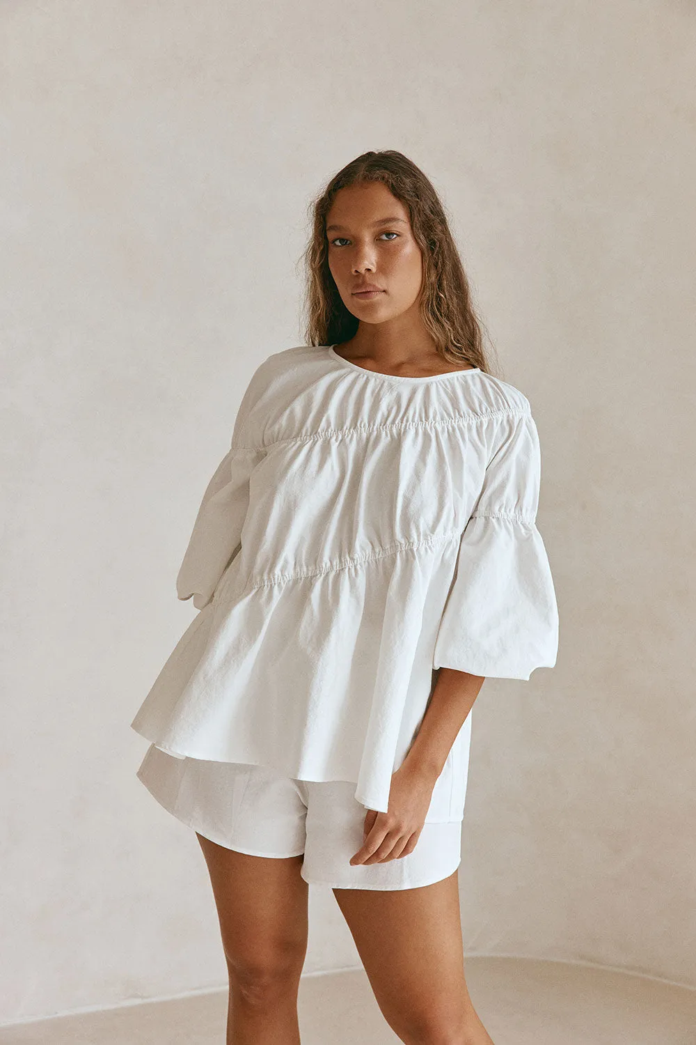 Akel Top - White sold by Sabo Skirt product image thumbnail 2