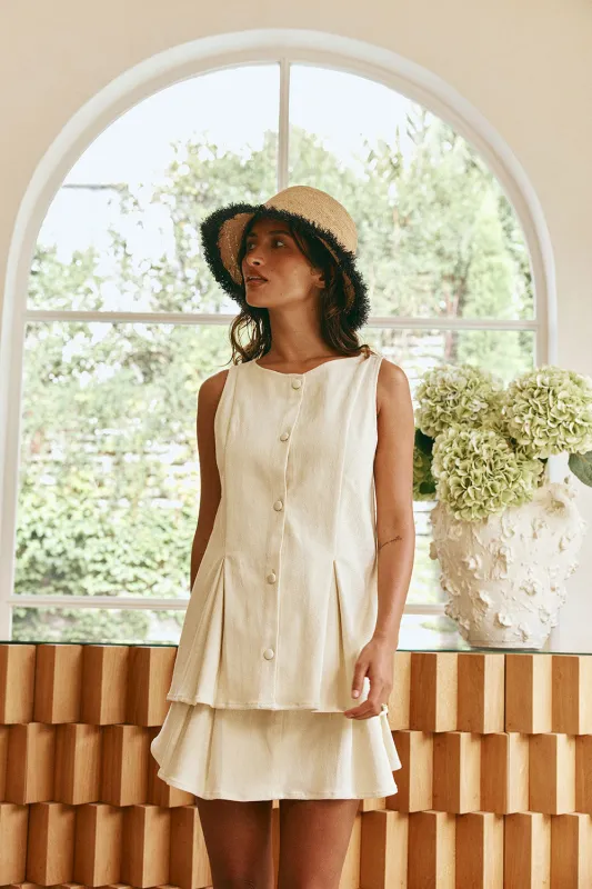 SAMPLE-Mari Top made by Sabo Skirt