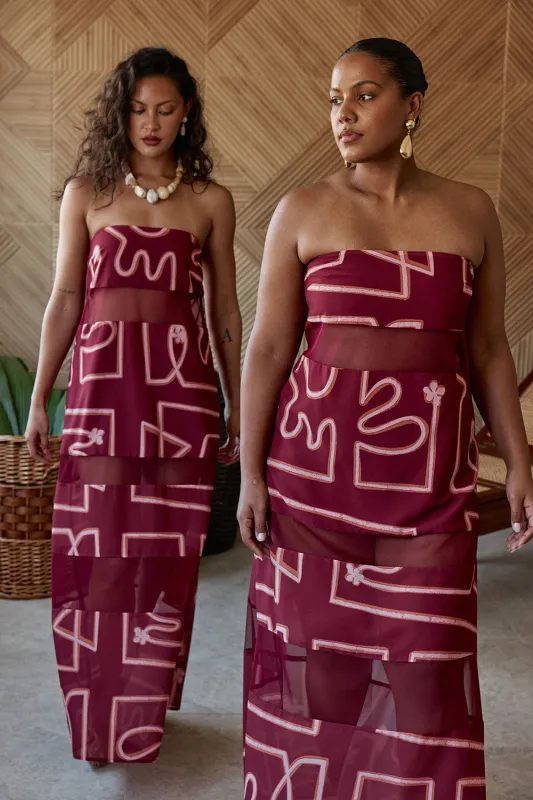 Catalyna Dress - Cheri made by Sabo Skirt