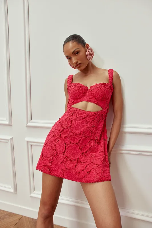 Cierra Dress - Cutwork made by Sabo Skirt