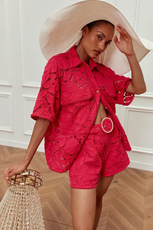 Lina Top - Cutwork made by Sabo Skirt