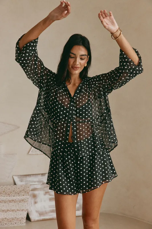 Delita Top made by Sabo Skirt