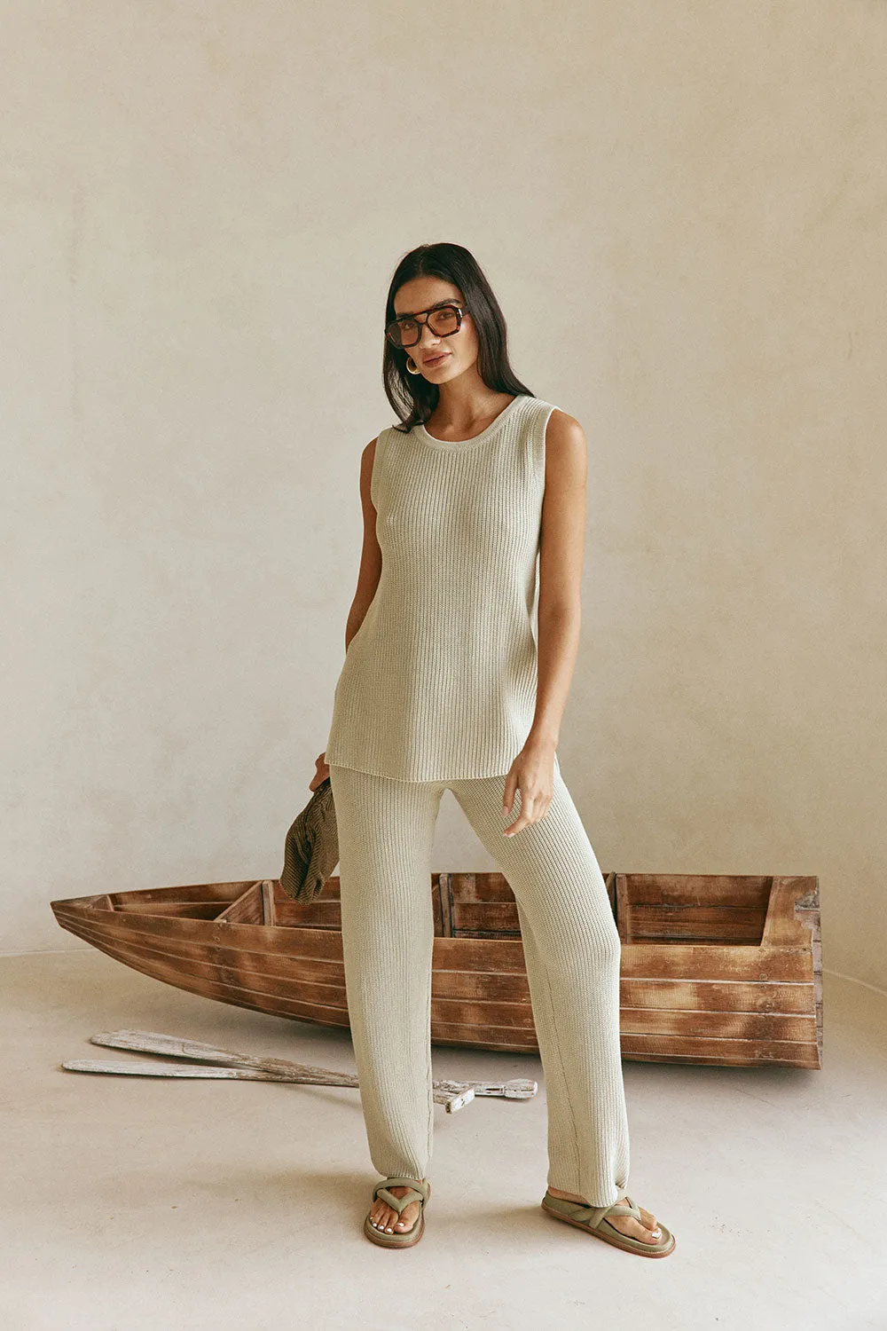 Maxine Pants - Sage sold by Sabo Skirt product image thumbnail 3