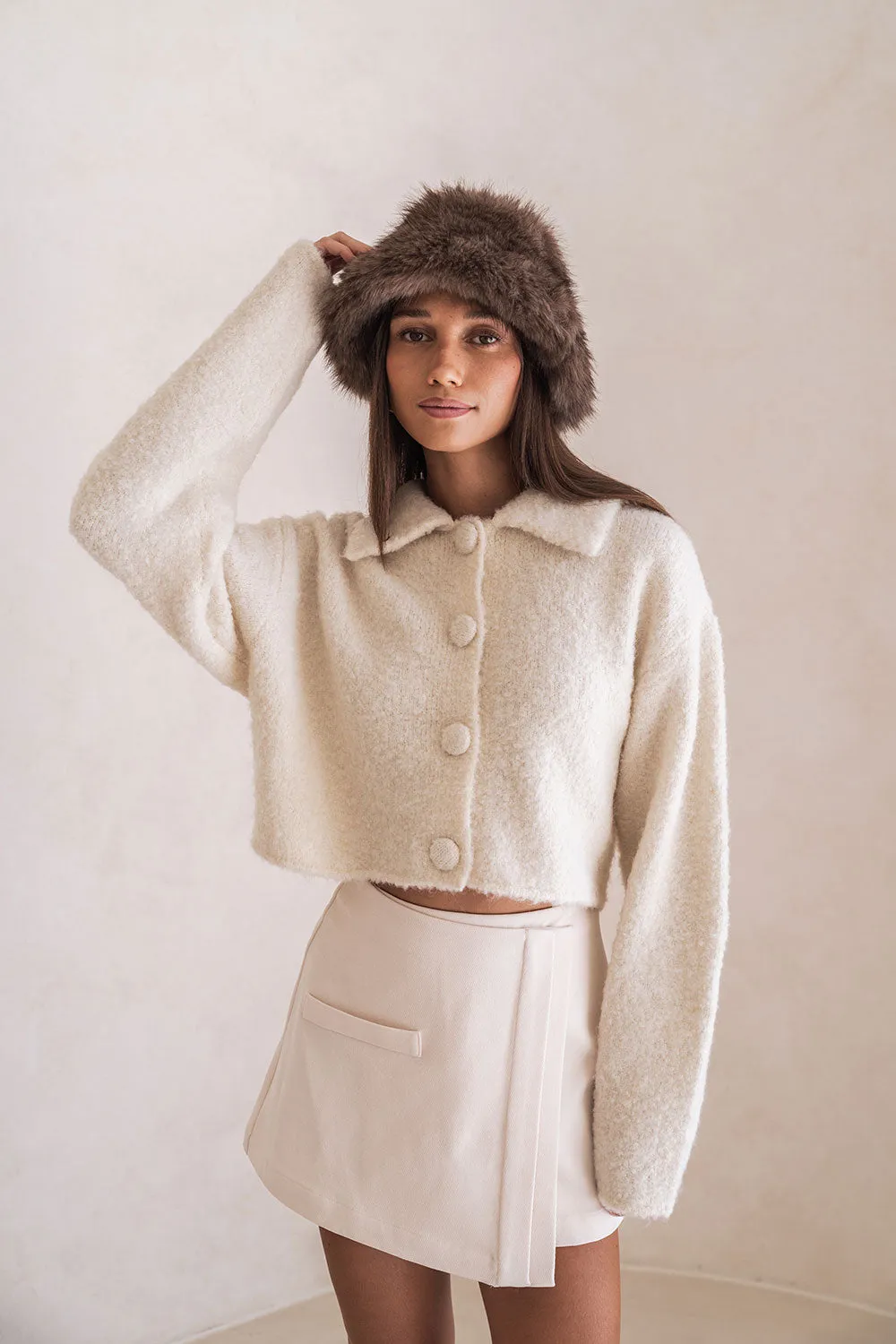 Addison Cardi - Cream sold by Sabo Skirt product image thumbnail 2