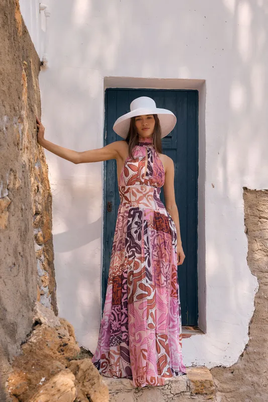 Margot Pleated Dress - Mosaica made by Sabo Skirt