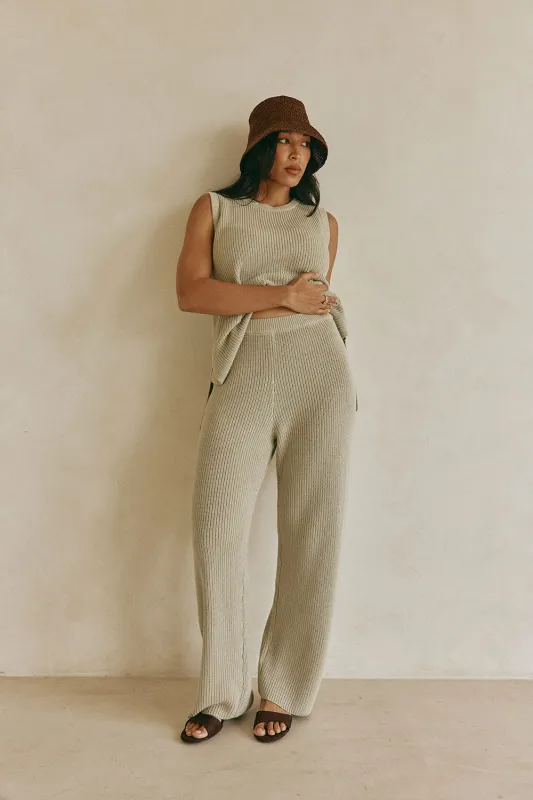 SAMPLE-Maxine Pants - Sage made by Sabo Skirt