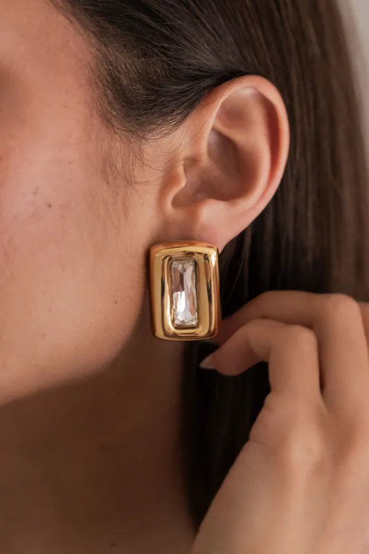 Karlita Earrings made by Sabo Skirt