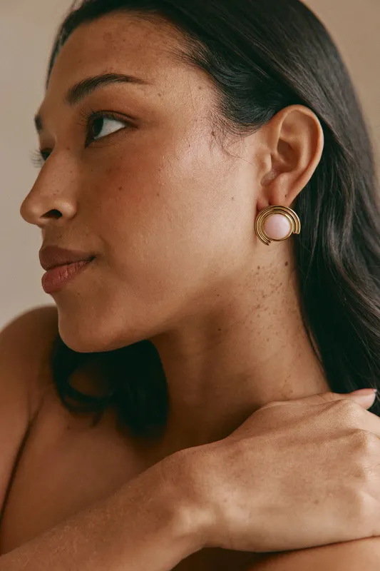 Rosa Earrings made by Sabo Skirt