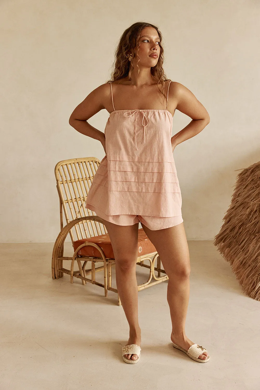 Minka Top - Blush sold by Sabo Skirt product image thumbnail 3