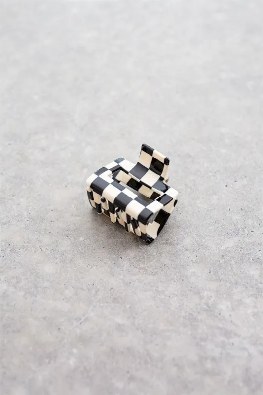 Micro Claw Clip - Check sold by Sabo Skirt