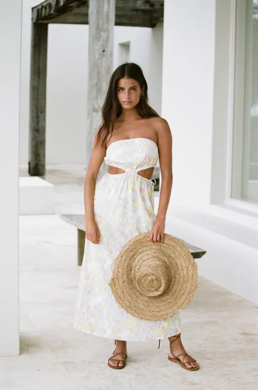 SAMPLE-Vella Cutout Midi Dress sold by Sabo Skirt