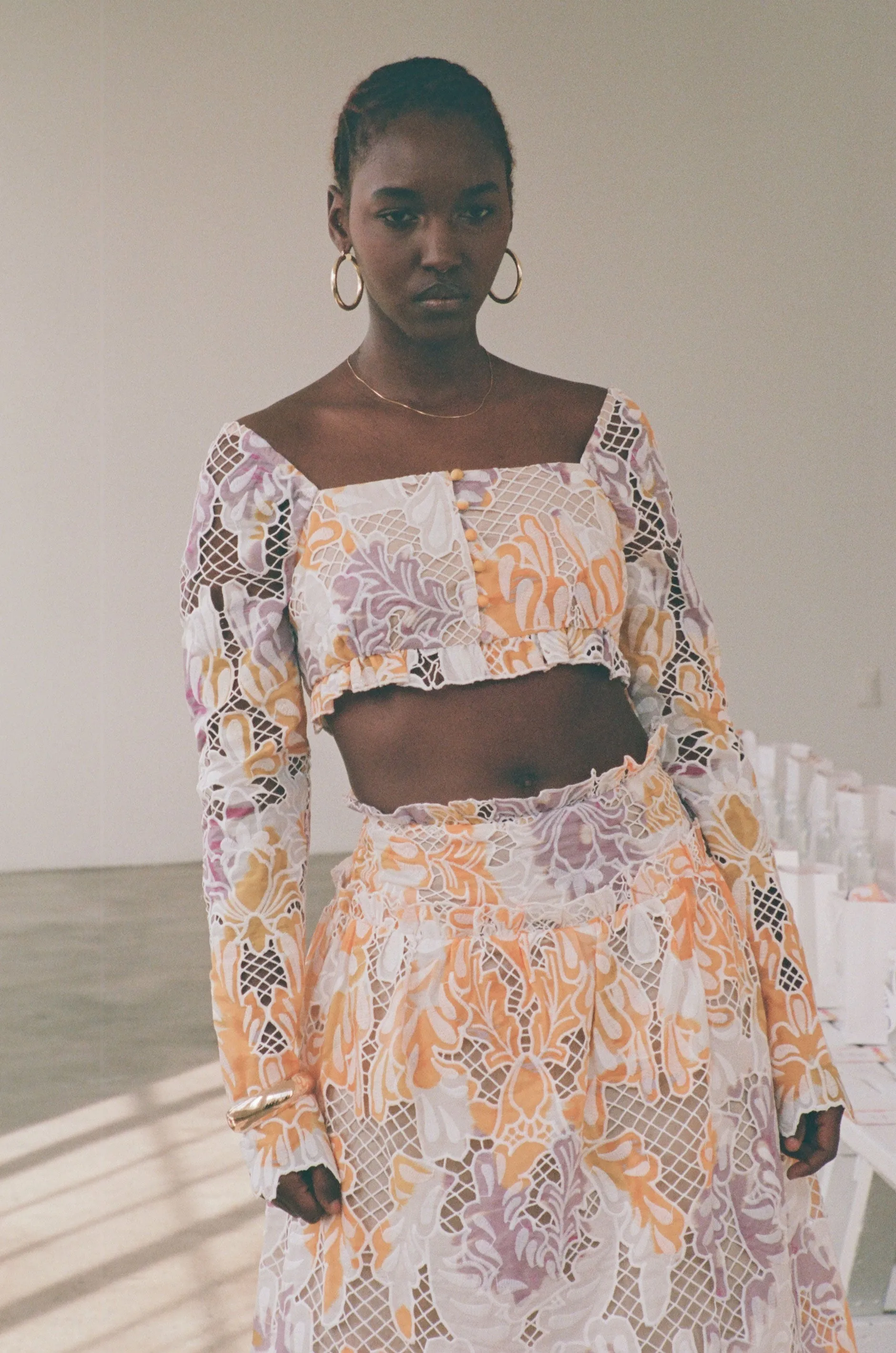 Chelsea Top - Florale Mellow sold by Sabo Skirt product image thumbnail 5