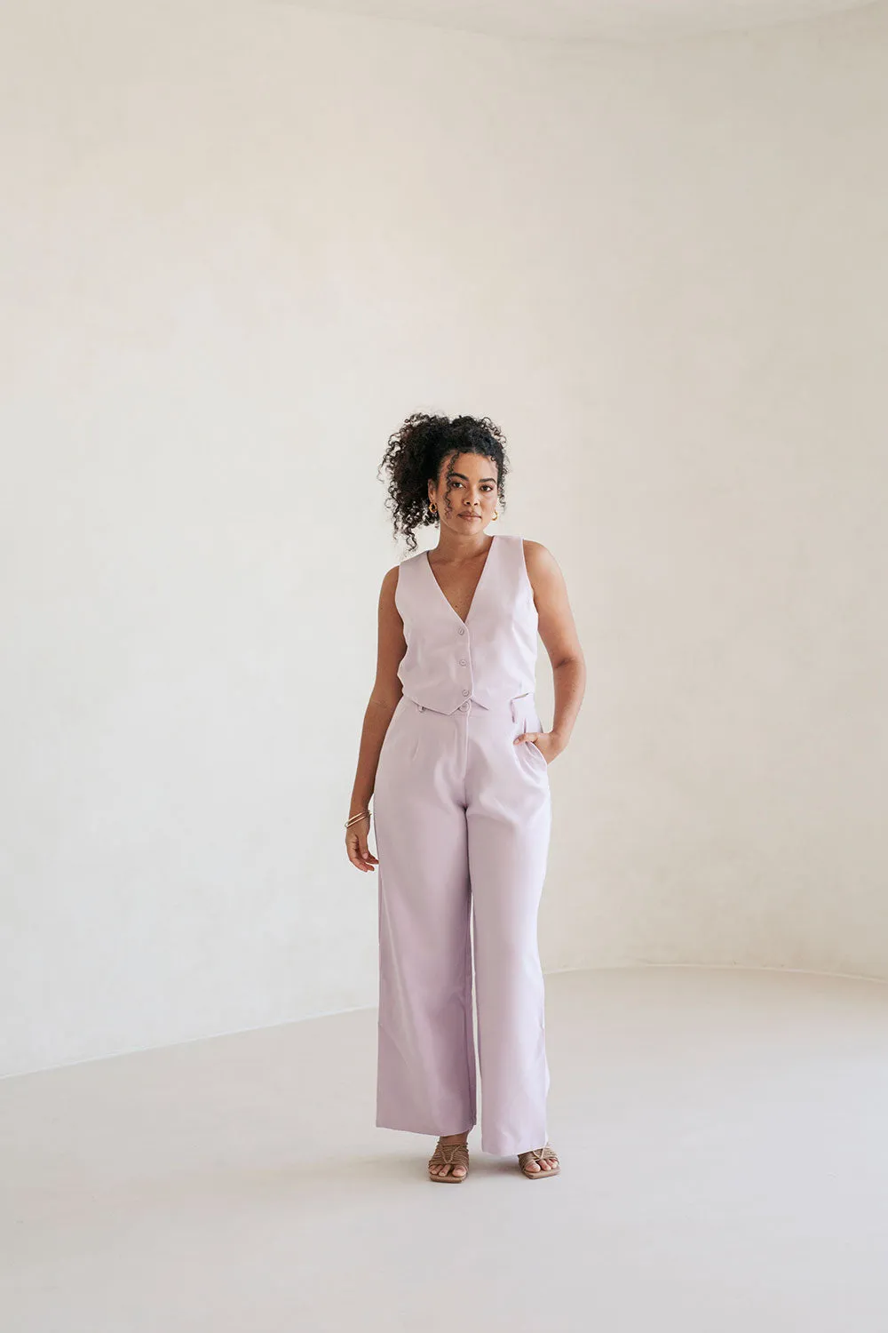 SAMPLE-Peri Pants - Lavender sold by Sabo Skirt product image thumbnail 5