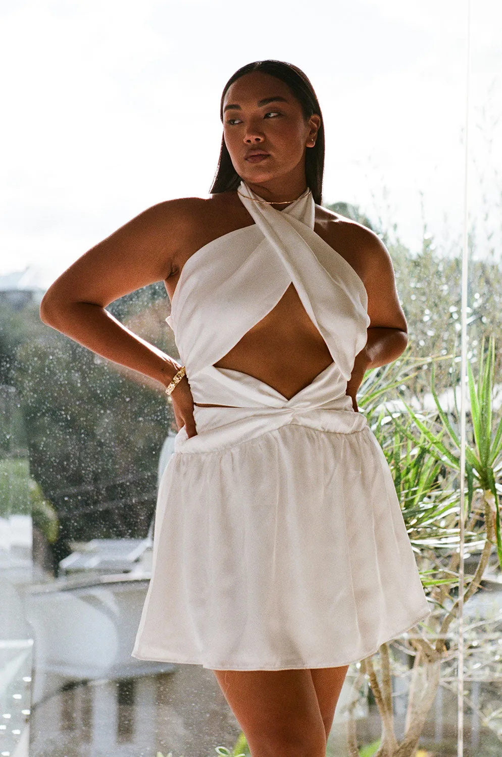 Jordan Halter Dress sold by Sabo Skirt