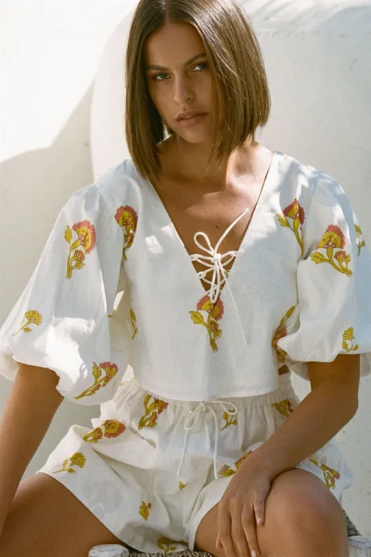 Toulon Top sold by Sabo Skirt