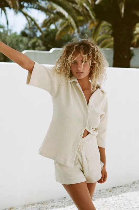 Kase Top - Oatmeal sold by Sabo Skirt