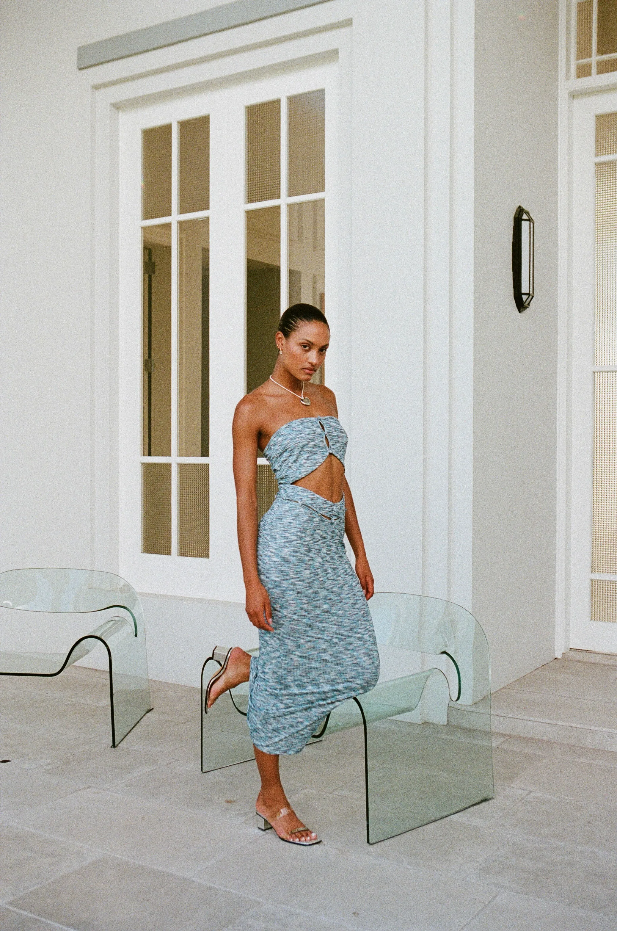 Sari Cutout Dress sold by Sabo Skirt product image thumbnail 3