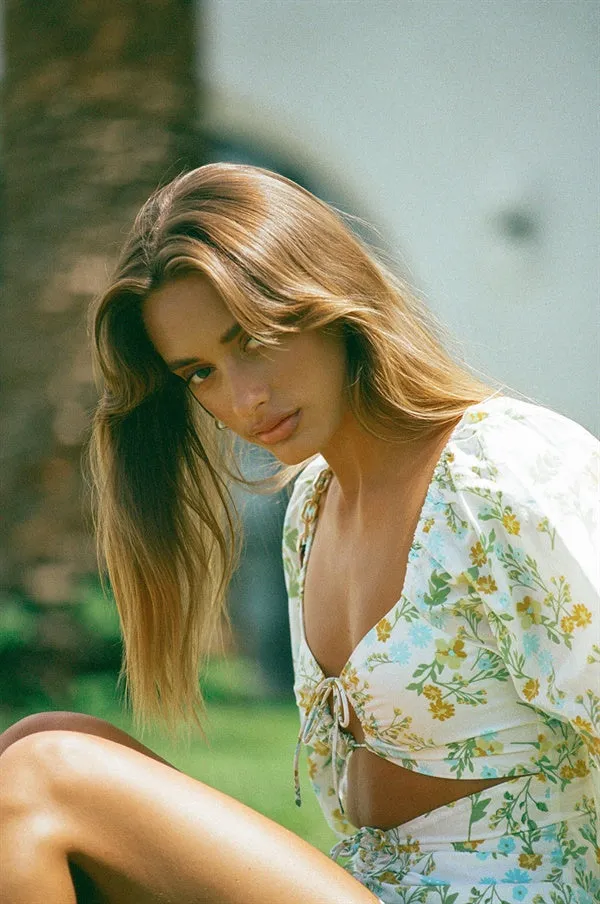 SAMPLE-Addilyn Dress - Spring Floral sold by Sabo Skirt product image thumbnail 3