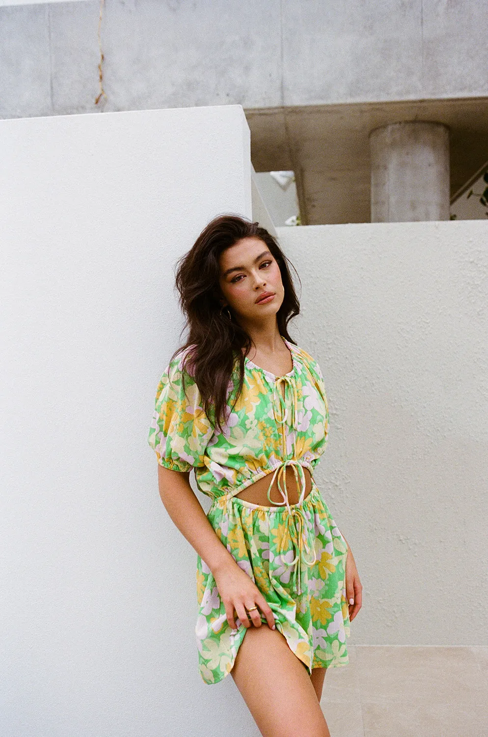 Milo Dress - Juniper Green sold by Sabo Skirt product image thumbnail 4