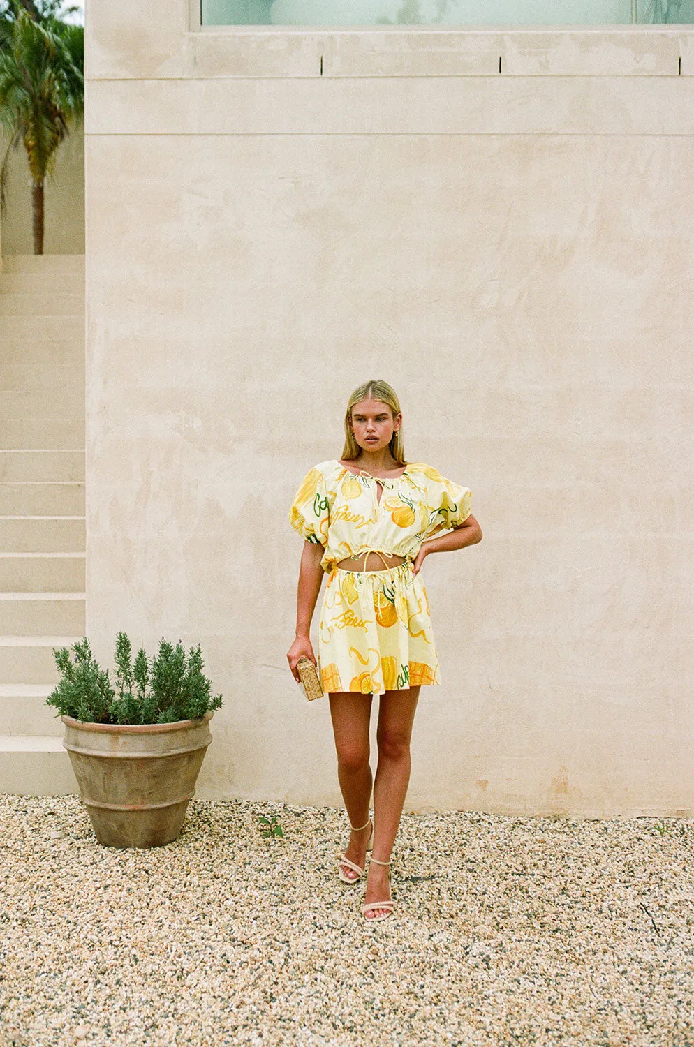 SAMPLE-Milo Dress - Amalfi Citrus sold by Sabo Skirt product image thumbnail 2