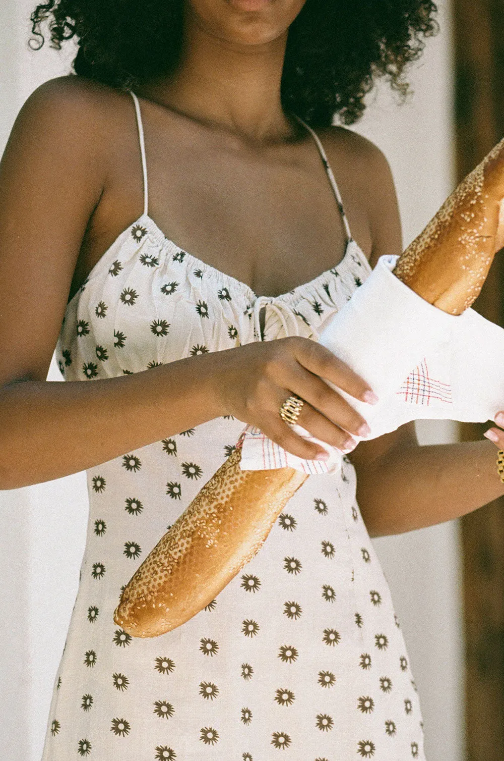 SAMPLE-Kahlua Dress - Dusty Floral sold by Sabo Skirt product image thumbnail 3