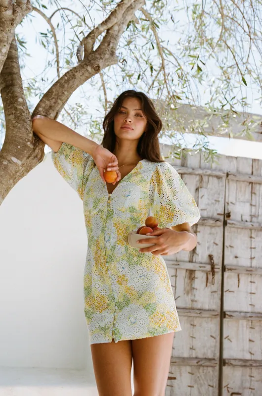 Rexa Puff Dress sold by Sabo Skirt