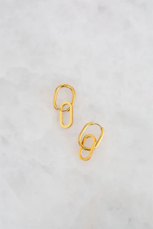Link Earrings sold by Sabo Skirt