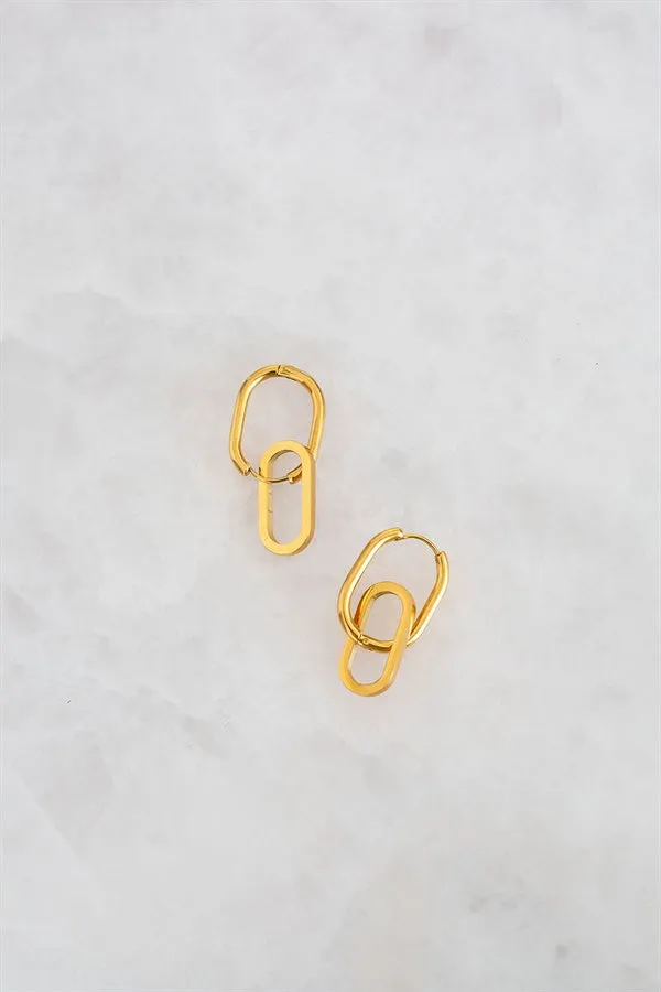 Link Earrings sold by Sabo Skirt