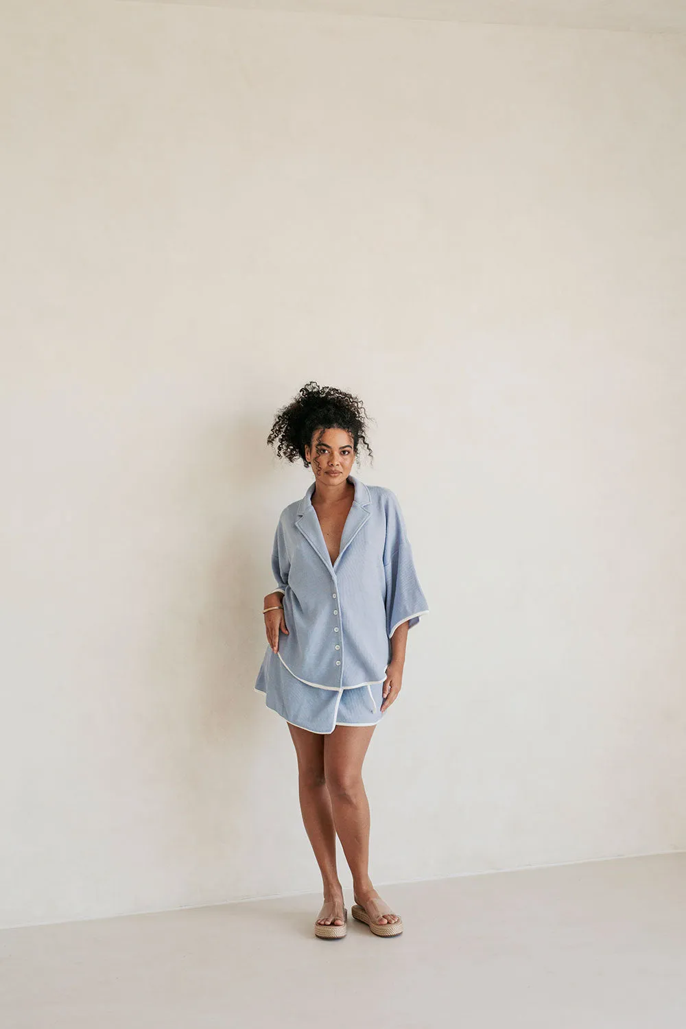 Nari Top - Blue sold by Sabo Skirt product image thumbnail 5