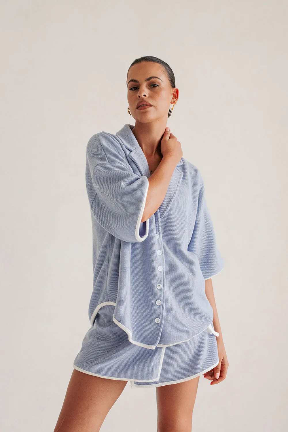 Nari Top - Blue sold by Sabo Skirt product image thumbnail 2