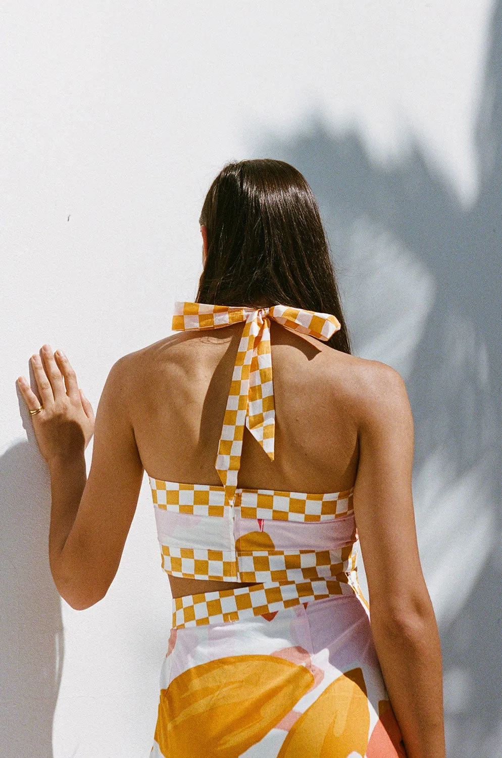 SAMPLE-Olivia Halter Top sold by Sabo Skirt product image thumbnail 3