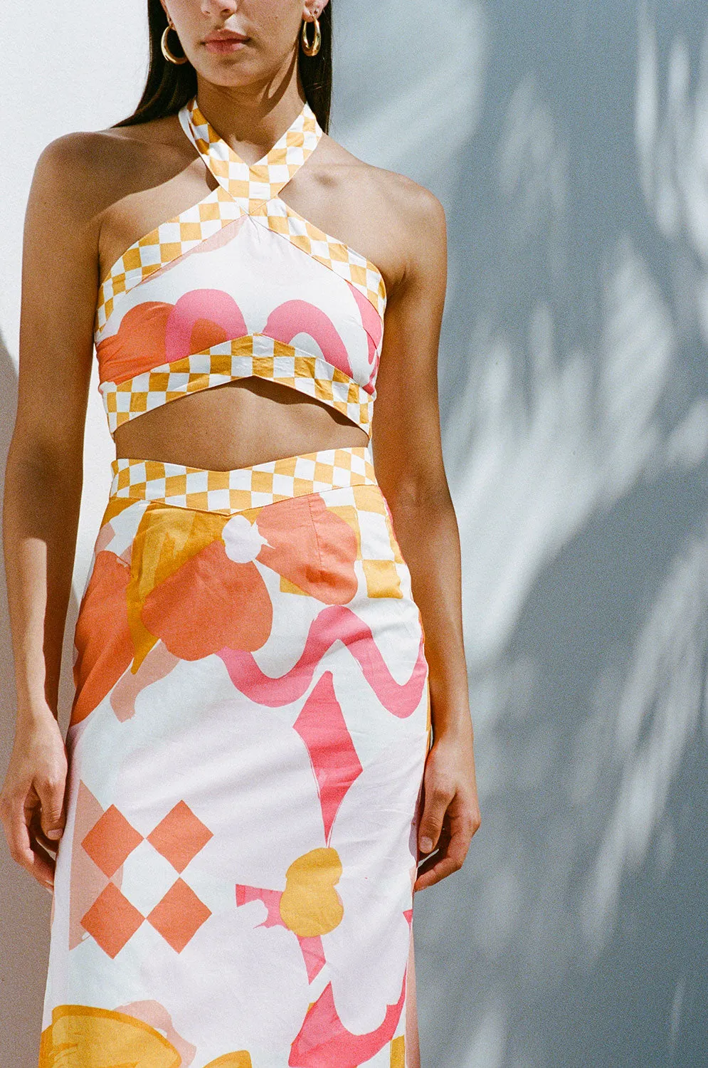 SAMPLE-Olivia Halter Top sold by Sabo Skirt